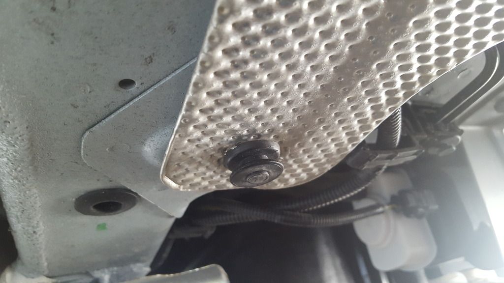 Exhaust heat shield removal... Ram Promaster Forum
